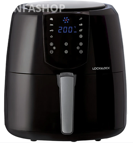 Nồi Chiên Không Dầu Điện Tử Lock&Lock EJF357BLK (5.2 Lít)