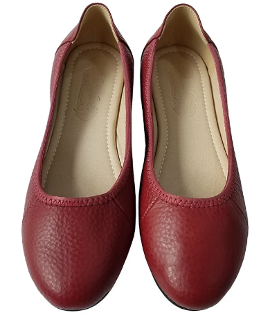 Giày búp bê nữ BIGGBEN da bò cao cấp