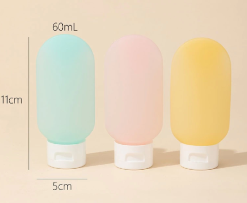 Set 3 chai chiết mỹ phẩm du lịch 60ml