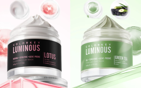 Mặt Nạ Bùn COLORKEY LUMINOUS Hỗ Trợ Làm Sạch Da Không Gây Khô Da Khi Dùng 60g/hũ