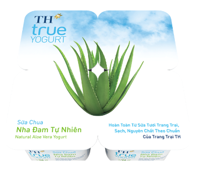 Sữa Chua Ăn TH true YOGURT Nha Đam Tự Nhiên