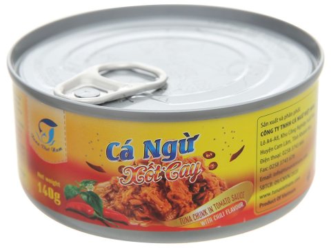 Cá ngừ xốt cay Tuna Việt Nam lon 140g