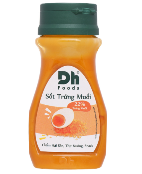 Sốt trứng muối Dh Foods chai 100g